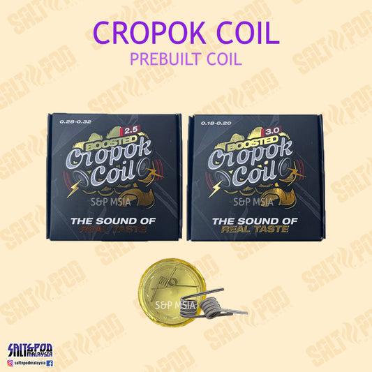 PREBUILT COIL  : CROPOK COIL BOOSTER CLAPTON COIL MELETUP COIL