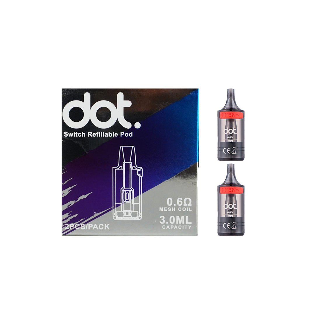 DOTMOD : DOTSWITCH REPLACEMENT POD DOTSWITCH NANO CARTRIDGE