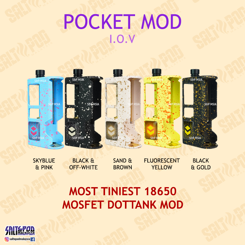 IOV : POCKET MOD AIO 3.8V (External Battery) – S&P MY