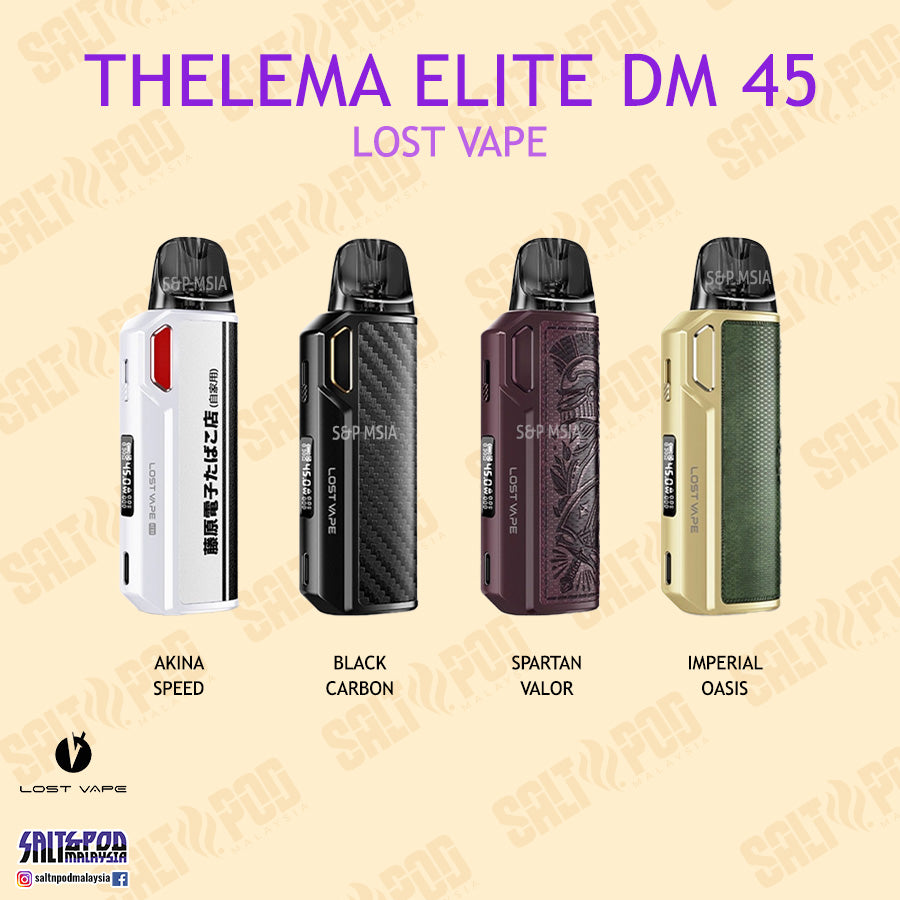 elfbar elfa master akku LOST VAPE : THELEMA ELITE DM45 W 1500mAh – S&P MY