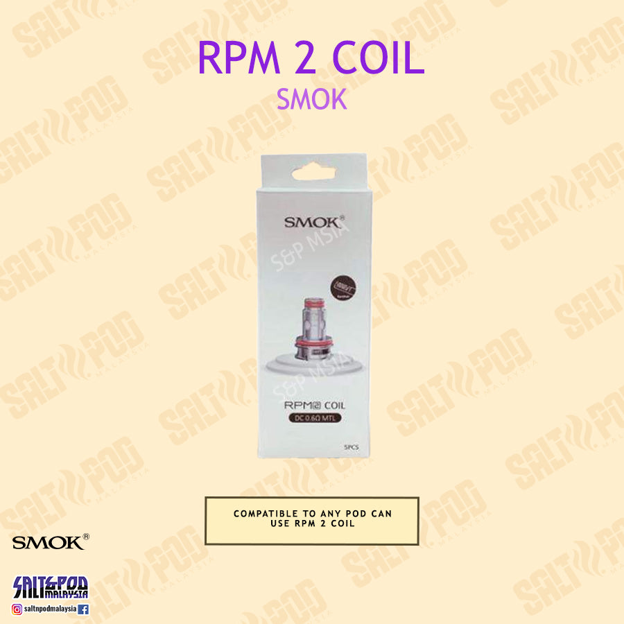 SMOK : RPM 2 DC 0.6 OHM Replacement Coil