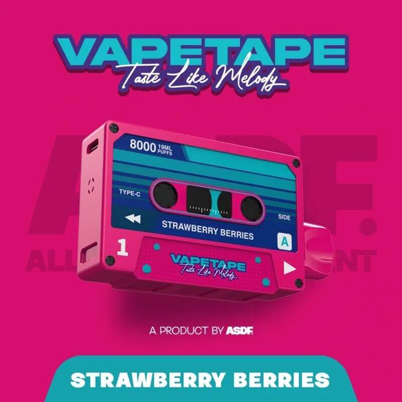 ASDF : VAPETAPE 8000 DISPOSABLE POD
