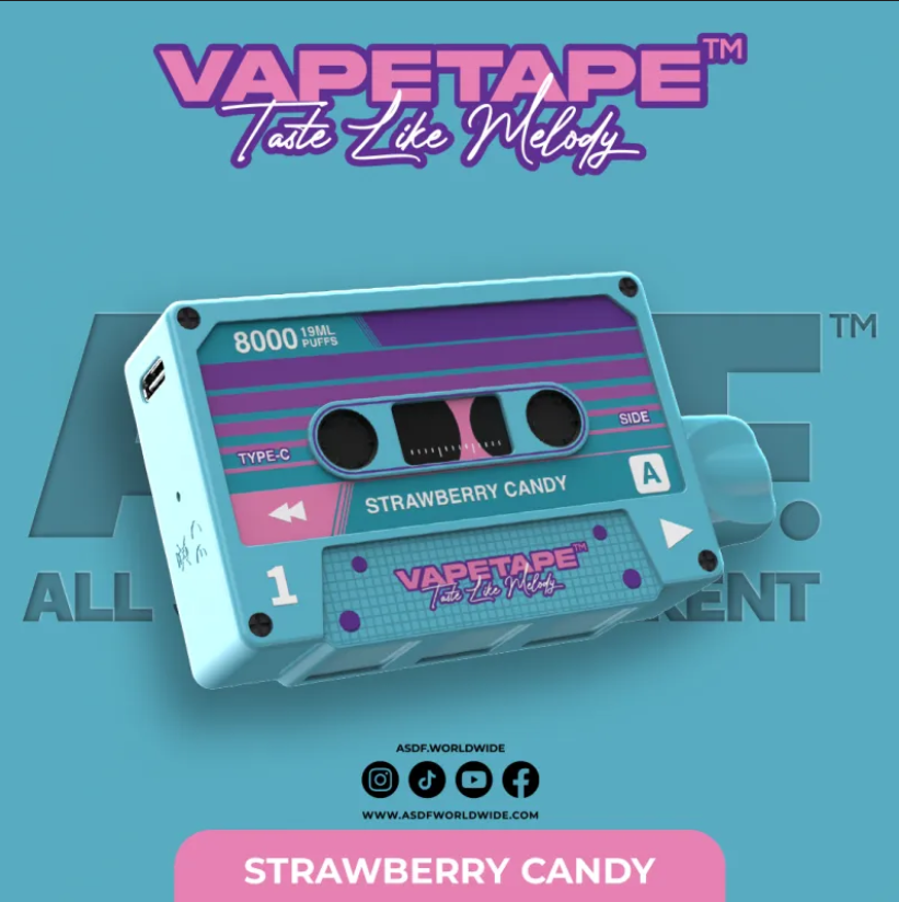 ASDF : VAPETAPE 8000 DISPOSABLE POD
