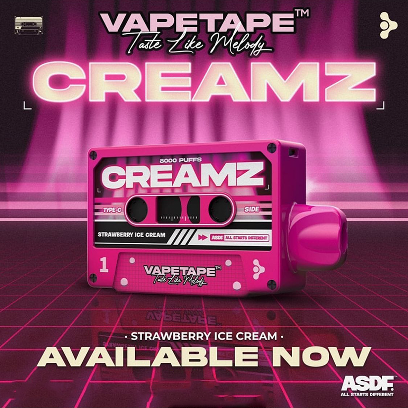 ASDF : VAPETAPE 8000 DISPOSABLE POD