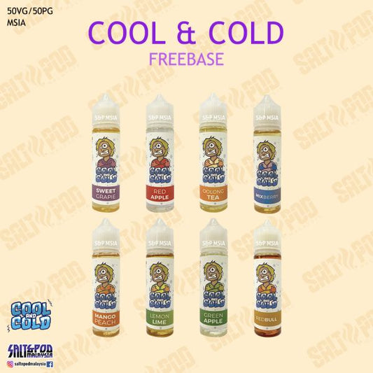 FREEBASE : Cool & Cold Freebase 60ml