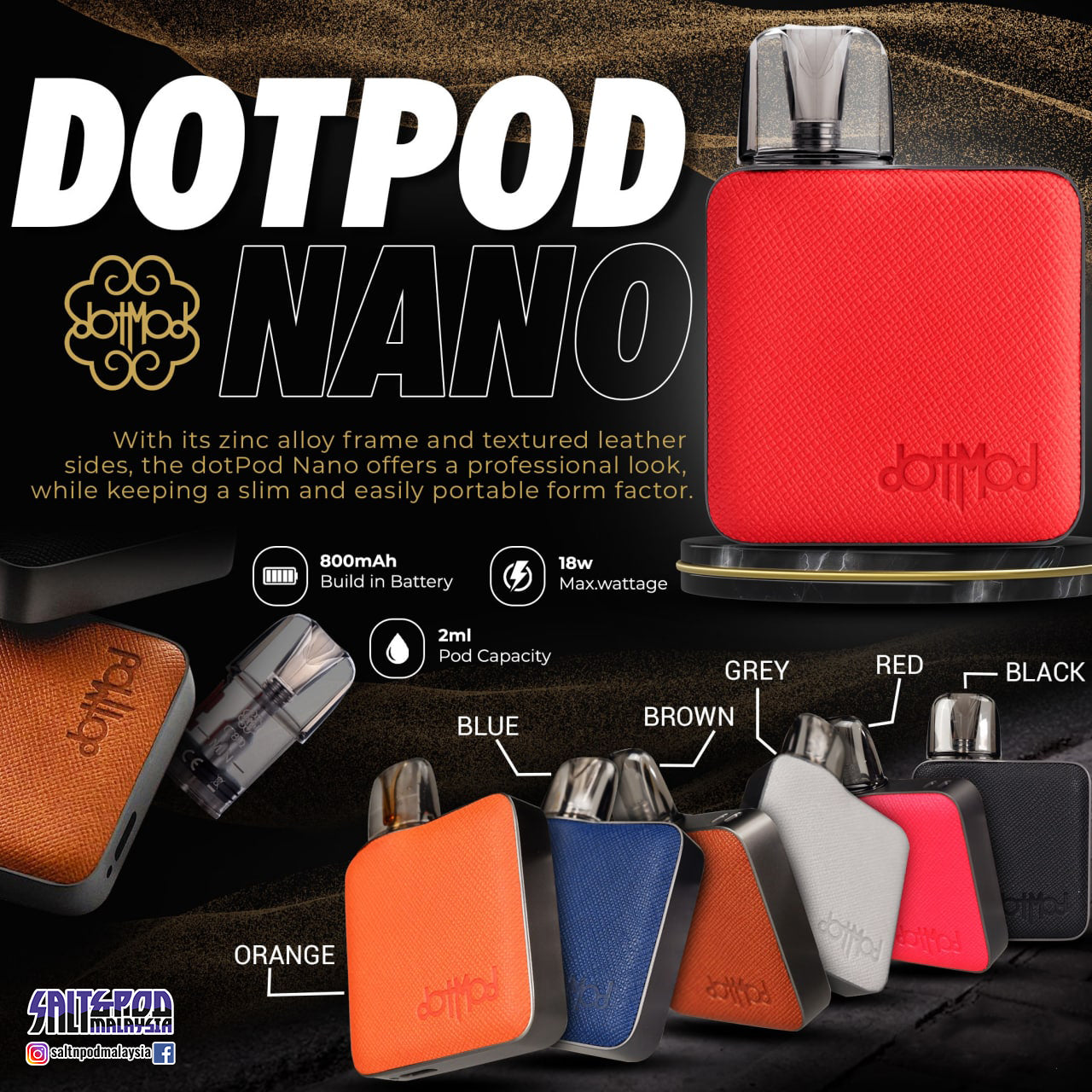 DOTMOD : DOTPOD NANO POD / DOTPOD NANO CARTRIDGE