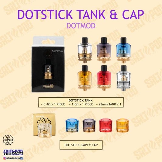 DOTMOD : DOTSTICK TANK & DOTSTICK CAP