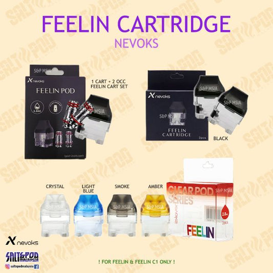 NEVOKS : Feelin Cartridge / Pagee Cartridge / Feelin C1 Cartridge / Feelin Mini Cartridge