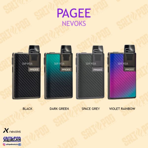 NEVOKS : PAGEE POD KIT 5W-30W S&P MY NEVOKS : PAGEE POD KIT 5W-30W S&P MY