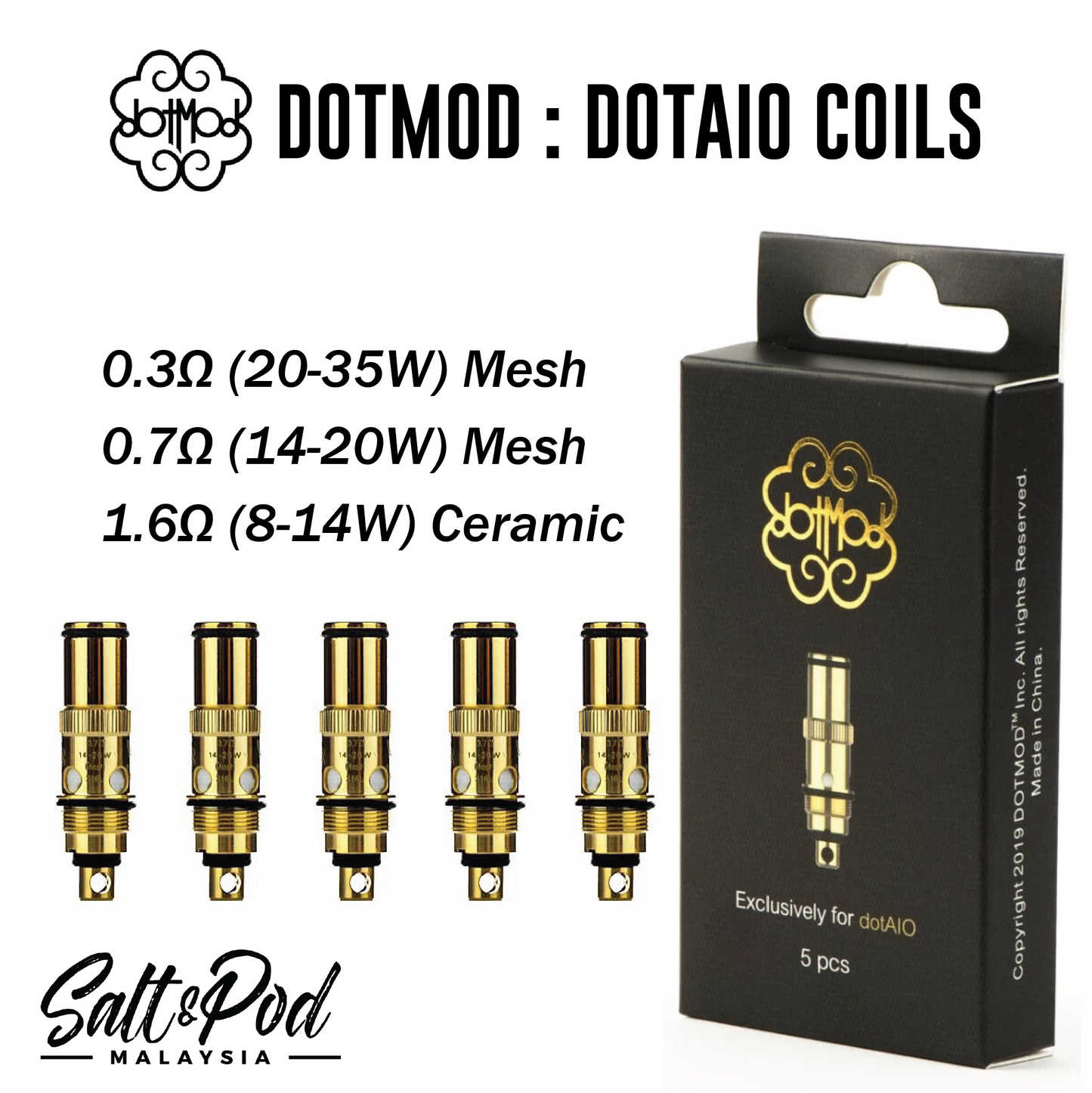 DOTMOD : DOTAIO COIL OCC DOTMOD AIO V1 COIL