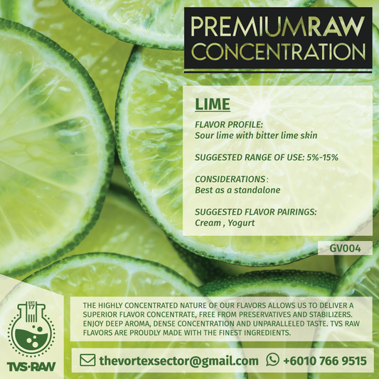 CONCENTRATE RAW : GV004 LIME