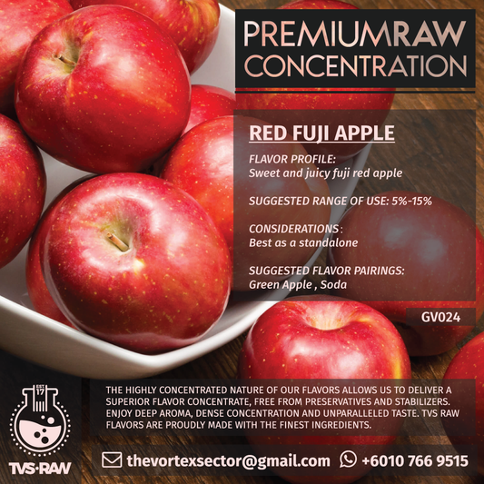 CONCENTRATE RAW : GV024 RED FUJI APPLE