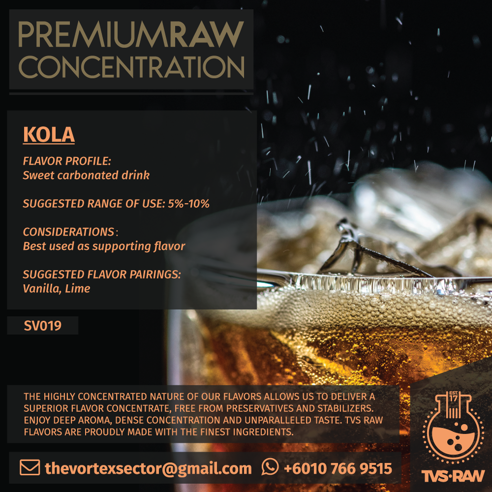 CONCENTRATE RAW : SV019 KOLA