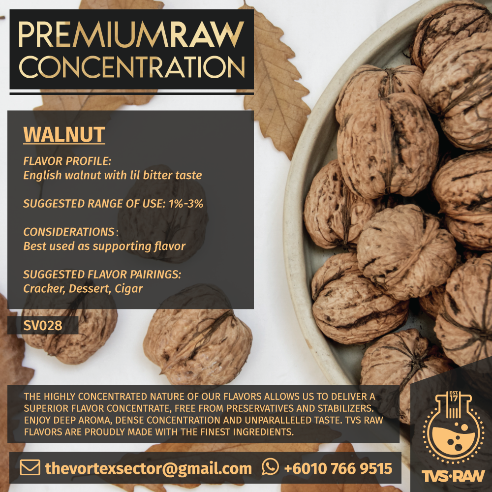 CONCENTRATE RAW : SV028 WALNUT