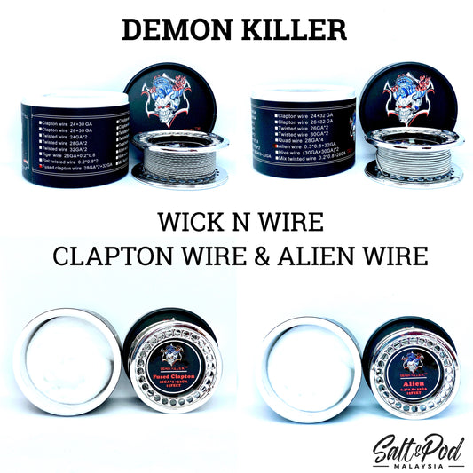DEMON KILLER : WICK N WIRE ( FUSED CLAPTON / ALIEN WIRE )