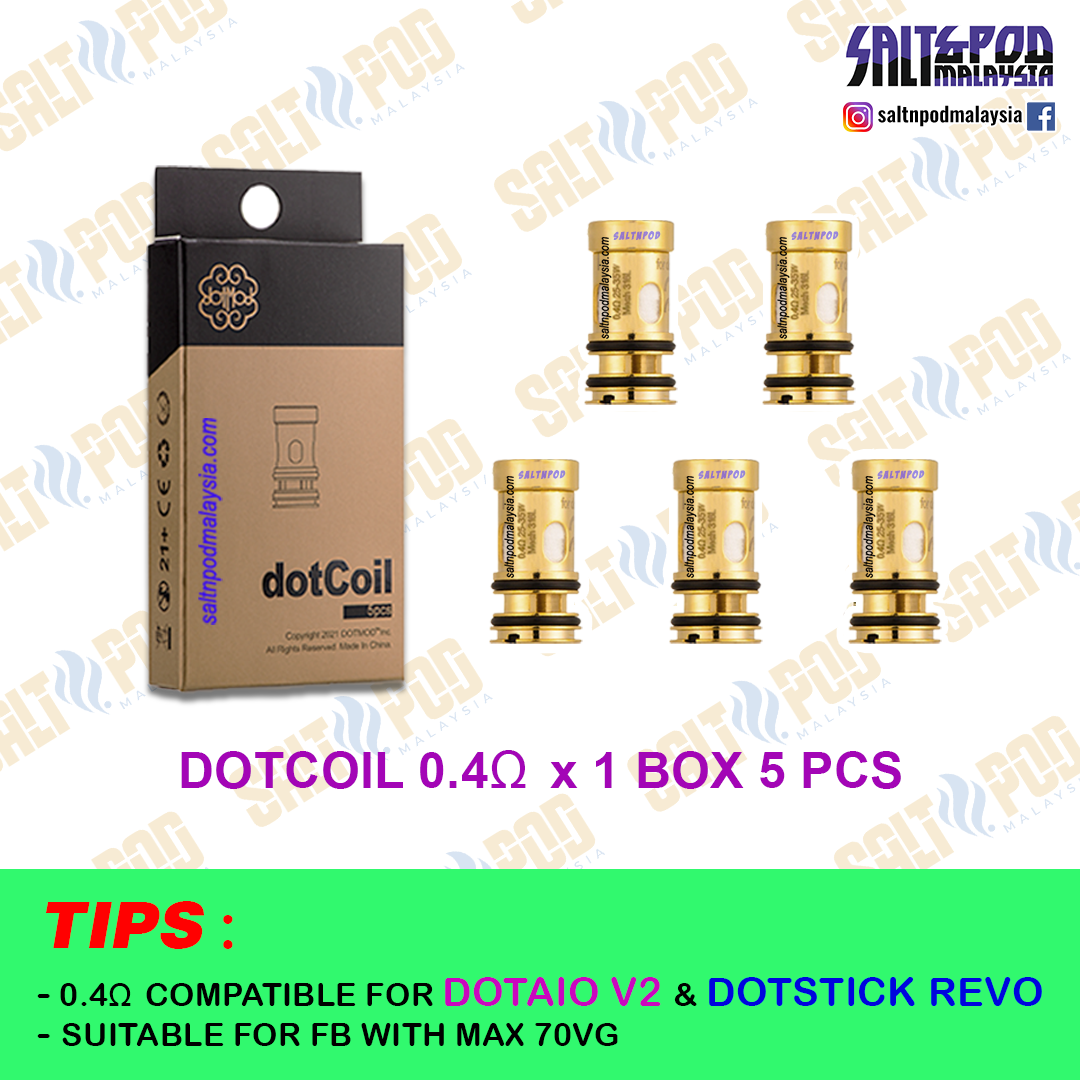 DOTMOD : dotCoil OCC dotAIO V2 COIL dotAIO X dotAIO X PRO dotTank 25mm Coil