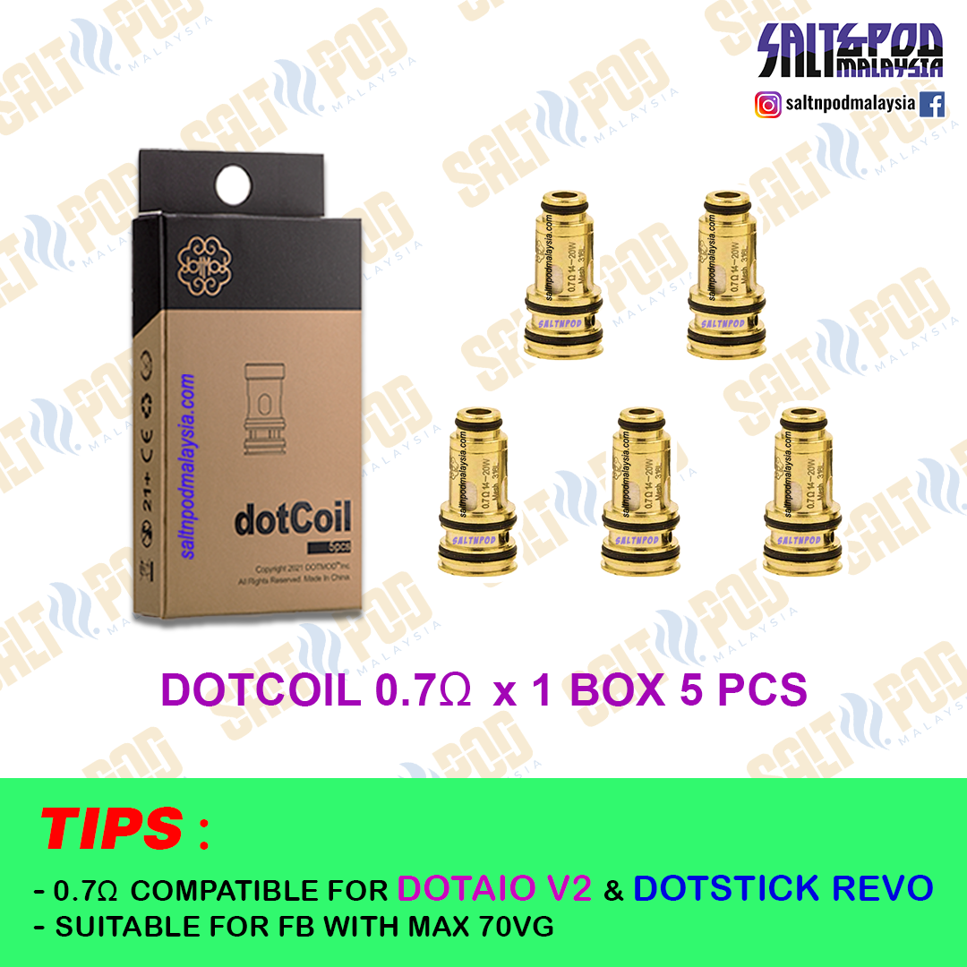 DOTMOD : dotCoil OCC dotAIO V2 COIL dotAIO X dotAIO X PRO dotTank 25mm Coil