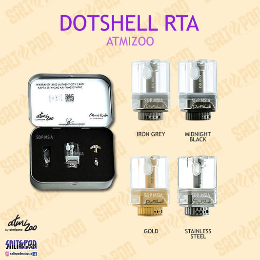 ATMIZOO : DOTSHELL RTA DOTSHELL RBA DOTAIO