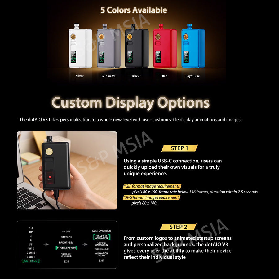 DOTMOD : DOTAIO V3 80W DOTMOD V3