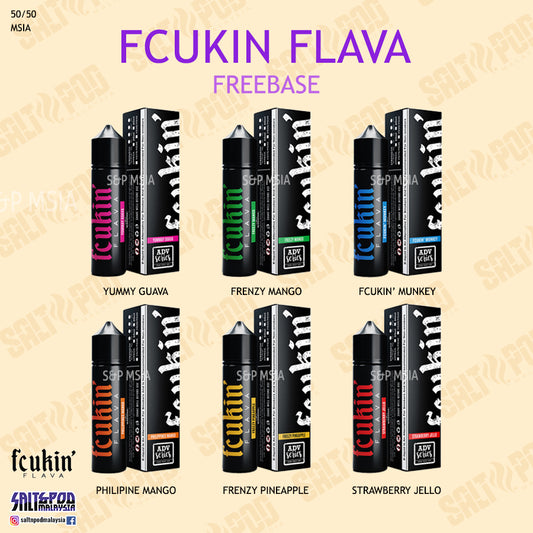 FREEBASE : FCUKIN FLAVA FREEBASE MSIA 60ML