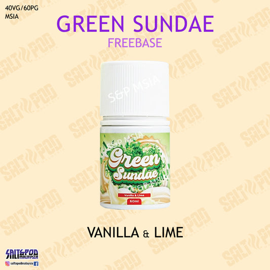 FREEBASE : GREEN SUNDAE 60ML