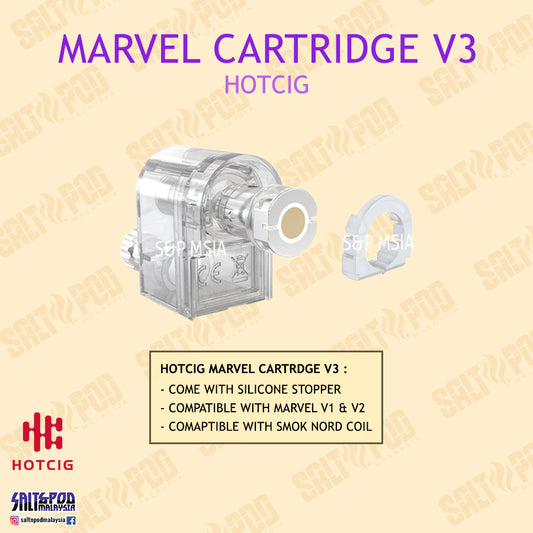 HOTCIG : MARVEL CARTRIDGE V3 FOR V1 & V2