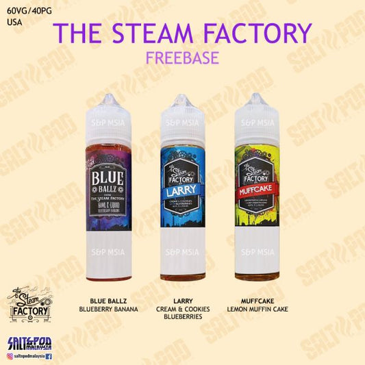 FREEBASE : THE STEAM FACTORY 60ML