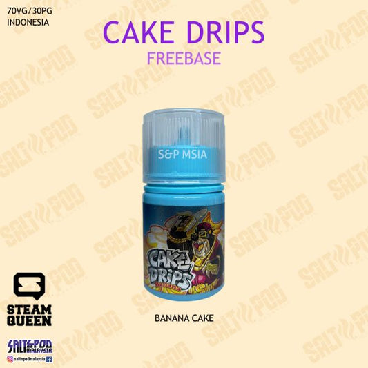 FBSE : CAKE DRIPS BANANA CREAM 60
