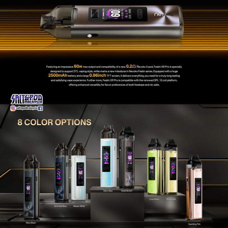 NEVOKS : FEELIN XR PRO 60W S&P MY NEVOKS : FEELIN XR PRO 60W S&P MY