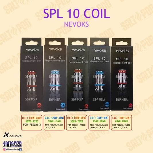 NEVOKS : OCC NEVOKS SPL10 MESH COIL / FEELIN COIL / PAGEE COIL / C1 COIL / FEELIN X COIL