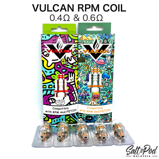 VULCAN : REPLACEMENT RPM COIL : SMOK RPM40 / RPM80 / RPM80 PRO / FETCH MINI / FETCH PRO / SMOK ALIKE / HOTCIG MARVEL 40