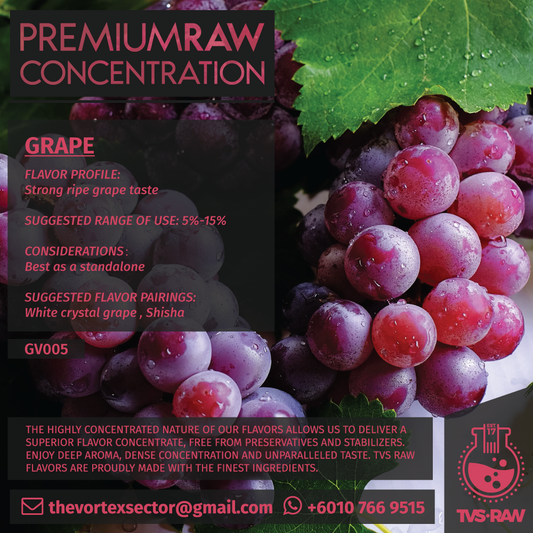 CONCENTRATE RAW : GV005 GRAPE