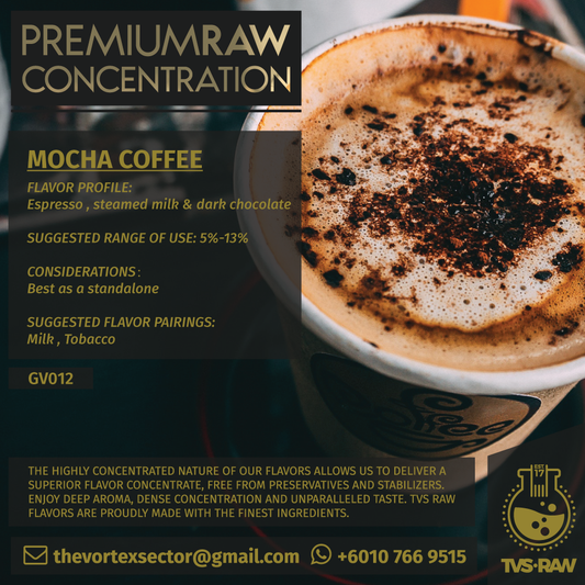 CONCENTRATE RAW : GV012 MOCHA COFFEE