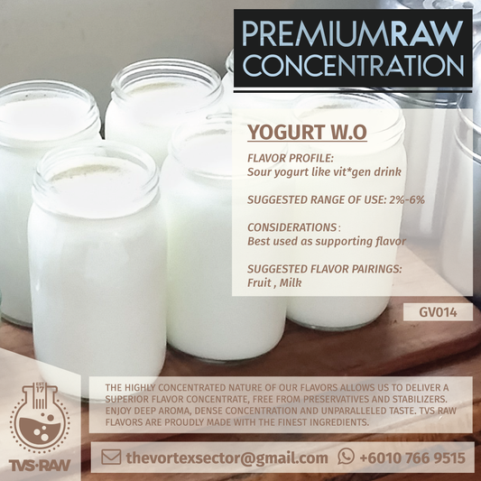 CONCENTRATE RAW : GV014 YOGURT W.O