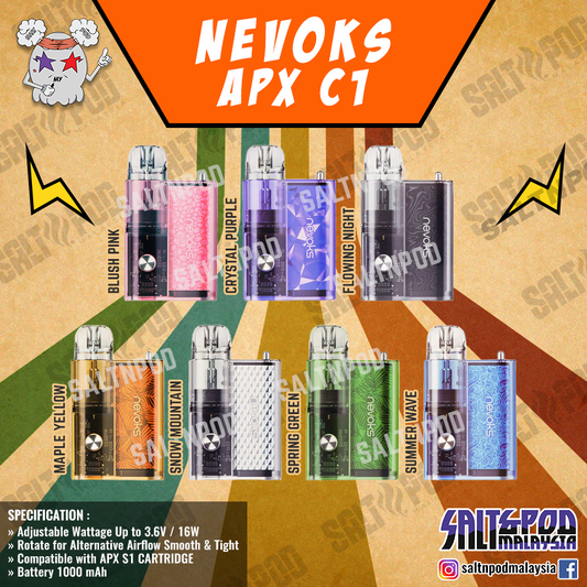 NEVOKS : APX C1 POD 1000 MAH