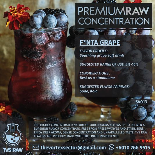 CONCENTRATE RAW : SV013 F*NTA GRAPE
