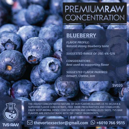 CONCENTRATE RAW : SV020 BLUEBERRY