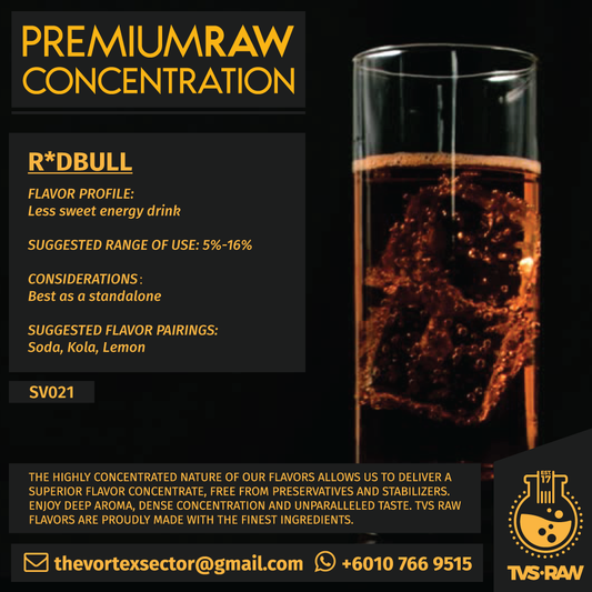 CONCENTRATE RAW : SV021 R*DBULL