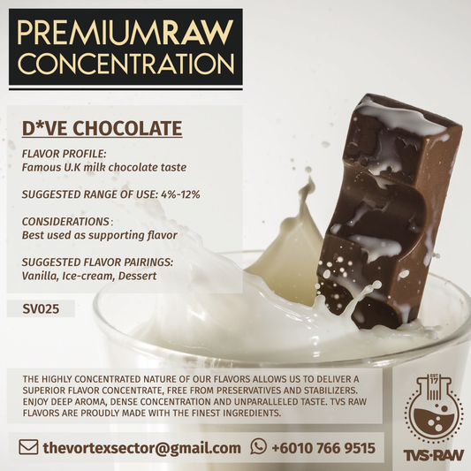 CONCENTRATE RAW : SV025 D*VE CHOCOLATE