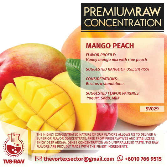 CONCENTRATE RAW : SV029 MANGO PEACH