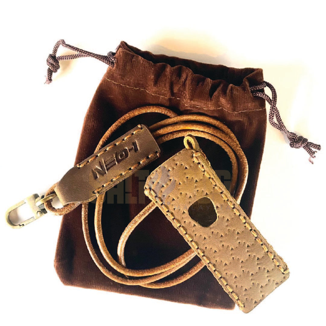 HAILINDA : NEO-1 : HAND-MAKE LEATHER LANYARD
