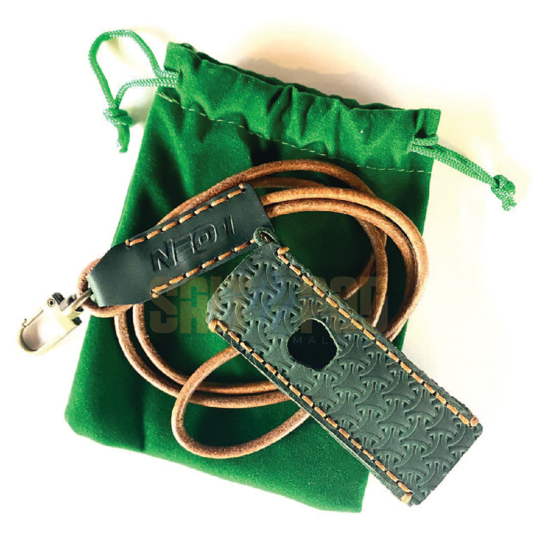 HAILINDA : NEO-1 : HAND-MAKE LEATHER LANYARD